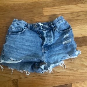 pacsun jean shorts
